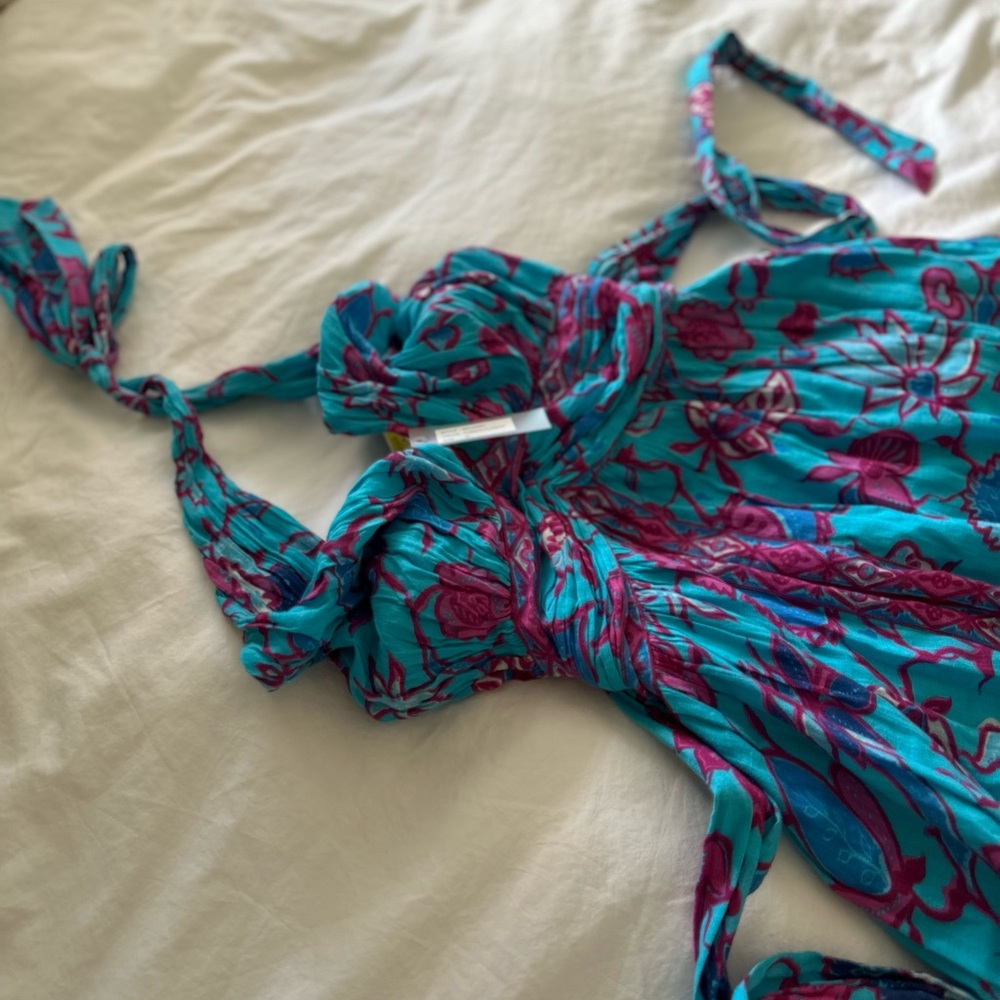 Caroline Constas  Halter Maxi Sundress NWT - Picture 7 of 8